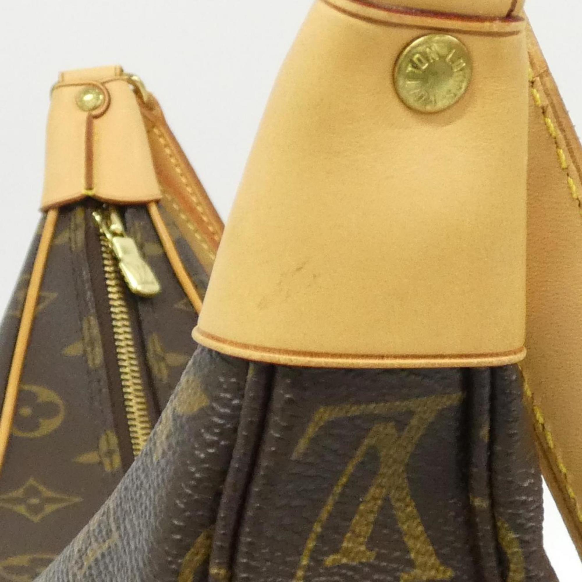 Louis Vuitton Brown Coated Canvas Shoulder Bag