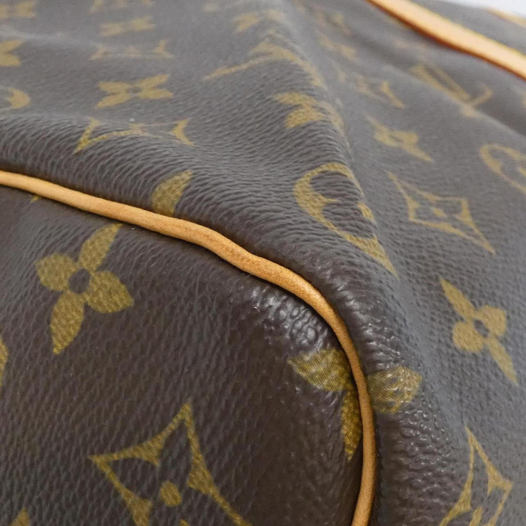 Louis Vuitton Marron Coated Canvas Boston Bag