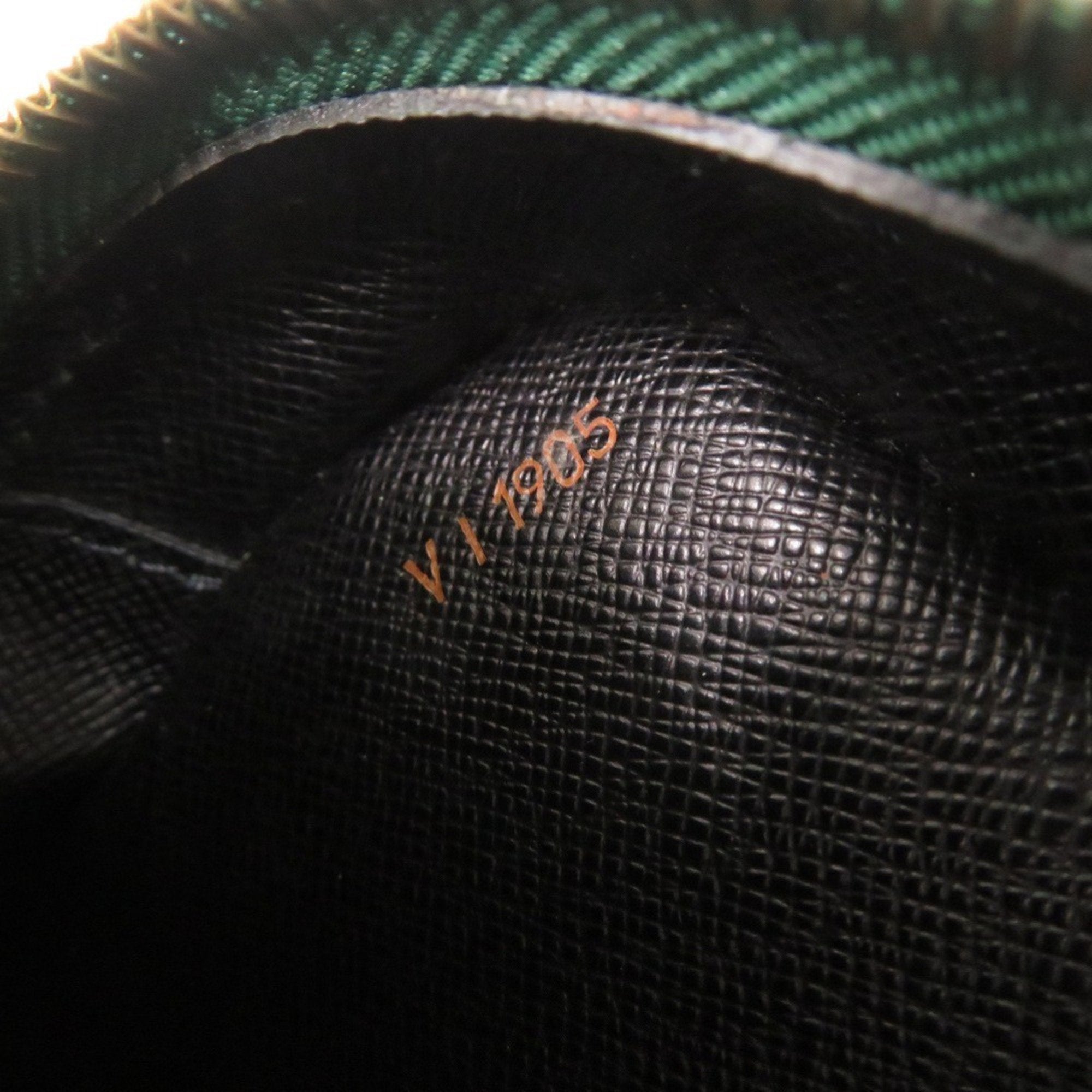 Louis Vuitton Green Epi Leather Shoulder Bag