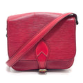 Louis Vuitton Red Leather Shoulder Bag