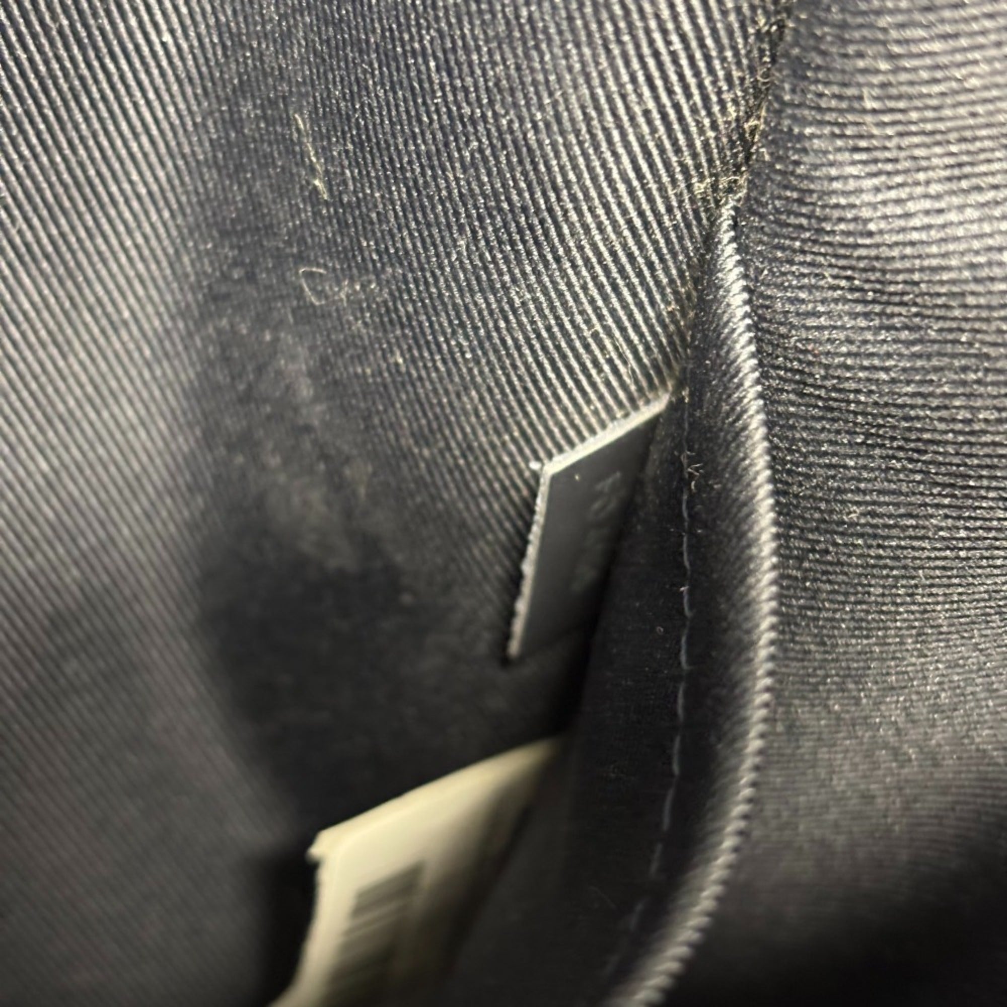 Louis Vuitton Navy Leather Shoulder Bag
