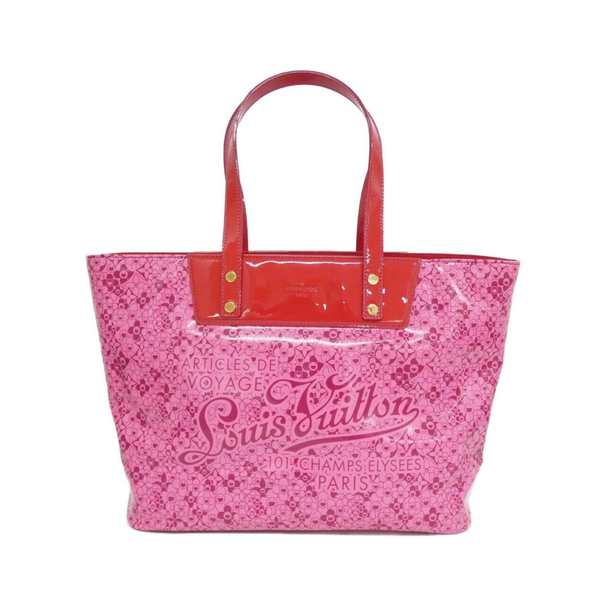 Louis Vuitton Pink Rose Pvc Handbag