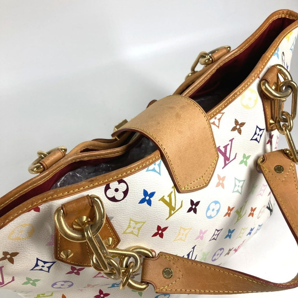 Louis Vuitton White Monogram Multicolore Handbag Shoulder Bag