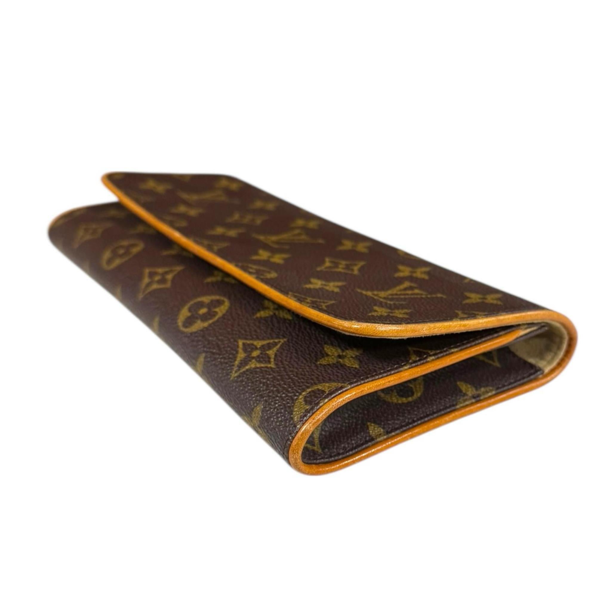 Louis Vuitton Monogram Brown Monogram Pochette Shoulder Bag