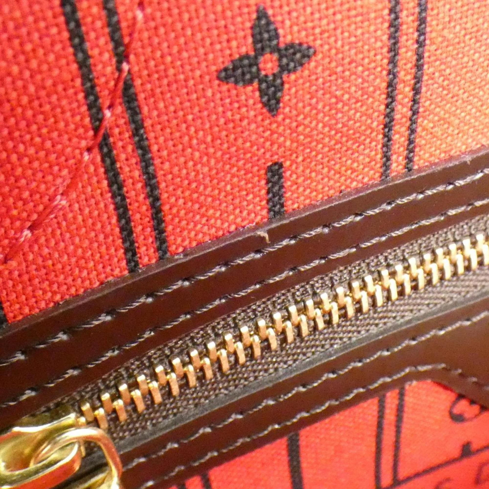 Louis Vuitton Ebene Coated Canvas Handbag