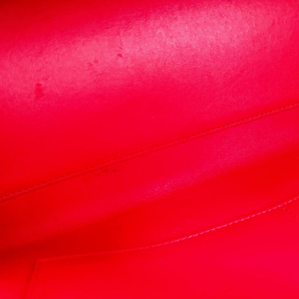 Louis Vuitton Red Color Leather Handbag