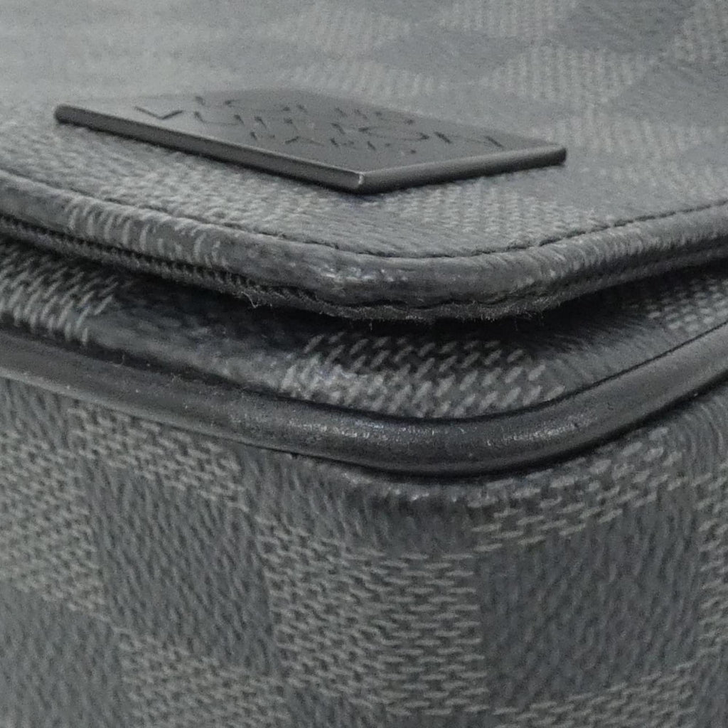 Louis Vuitton Graphite Coated Canvas Shoulder Bag