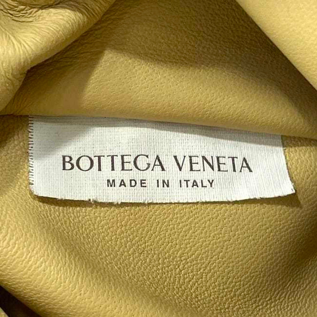 Bottega Veneta Beige Yellow Fur Handbag