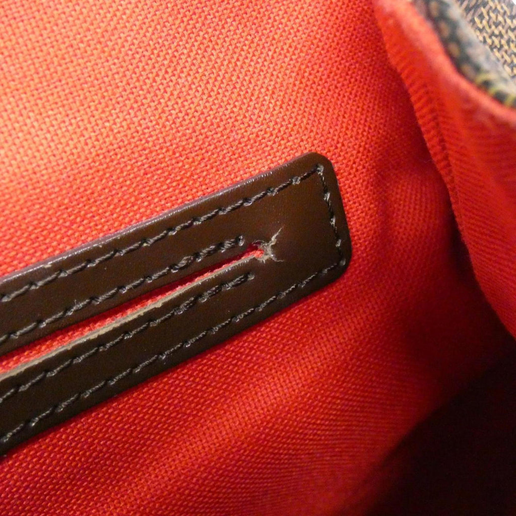 Louis Vuitton Brown Coated Canvas Backpack