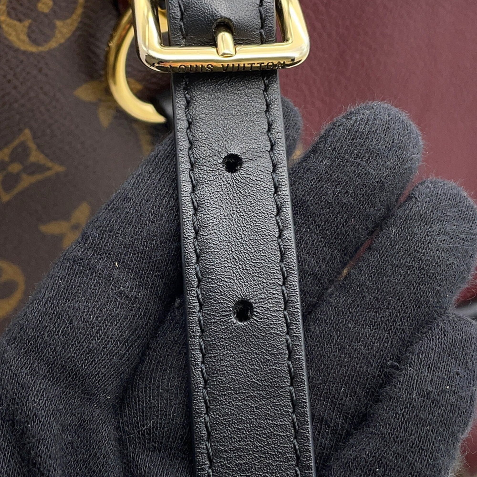 Louis Vuitton Monogram Bordeaux Monogram Shoulder Bag Tote Bag