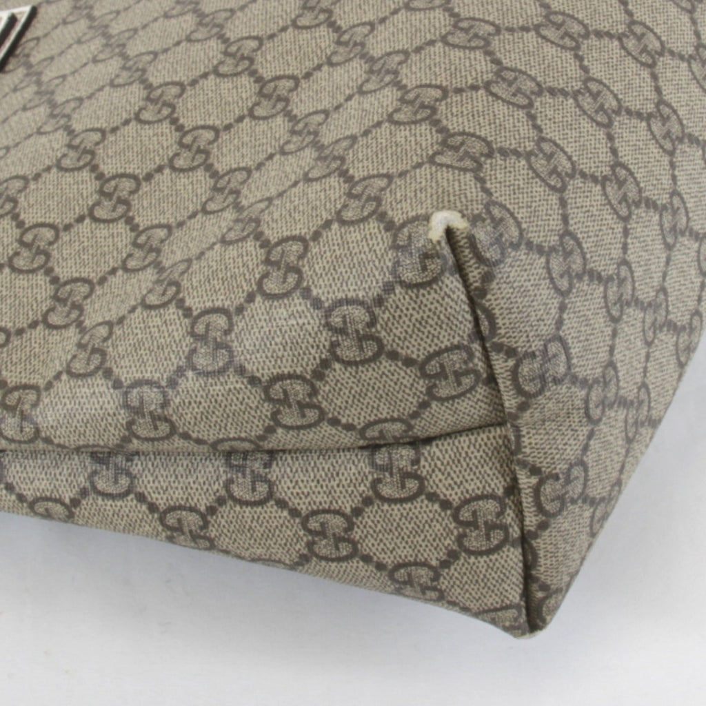 Gucci Brown Gg Supreme Tote Bag (Pre-Owned)