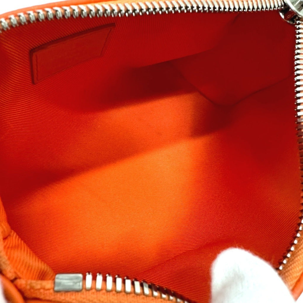 Louis Vuitton Orange Leather Shoulder Bag