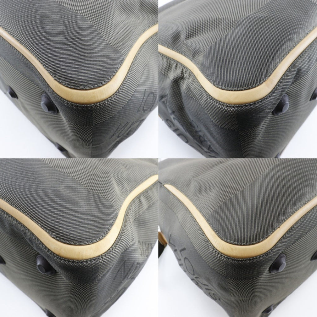 Louis Vuitton Brown Earth Damier Geant Boston Bag