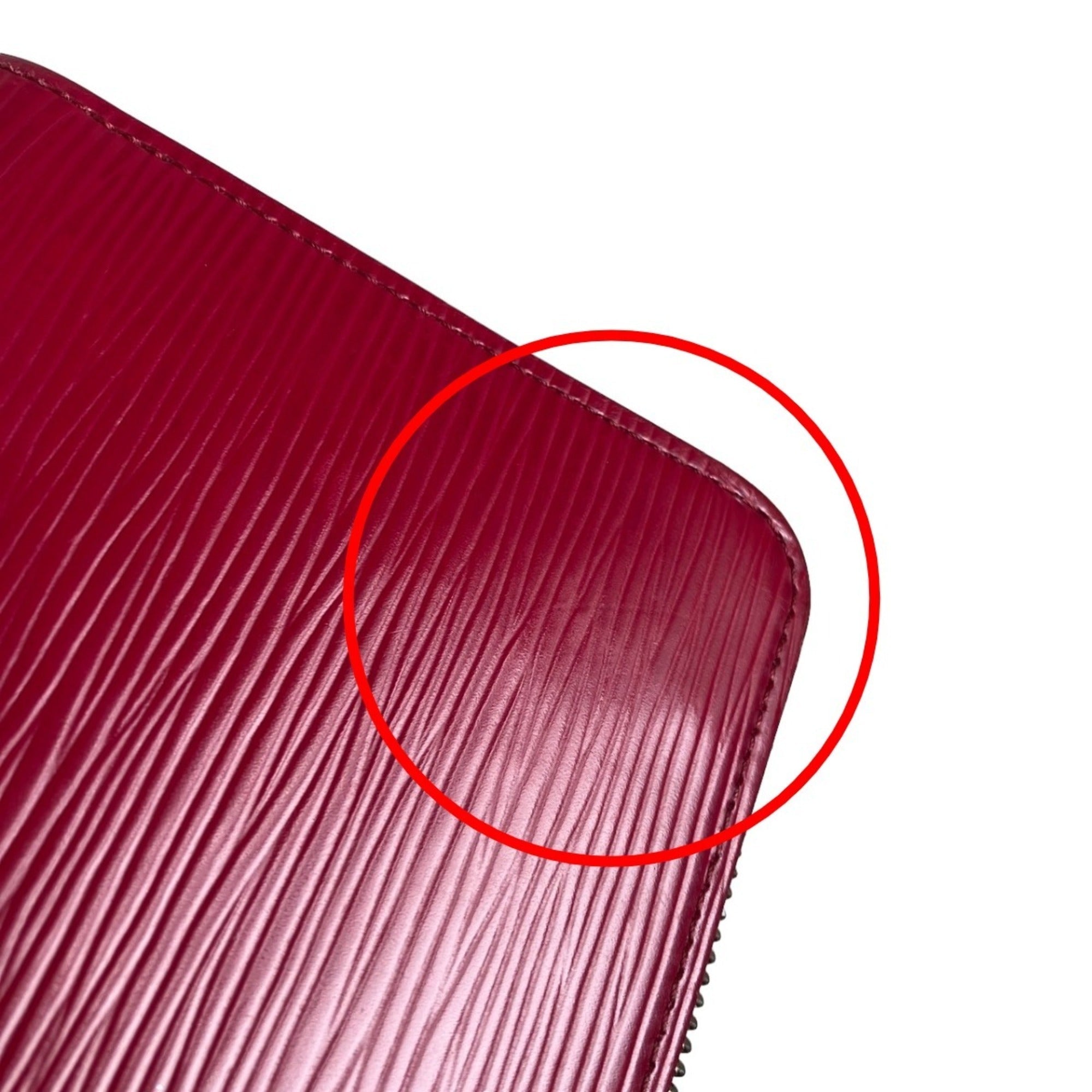 Louis Vuitton Fuchsia Epi Leather Long Wallet
