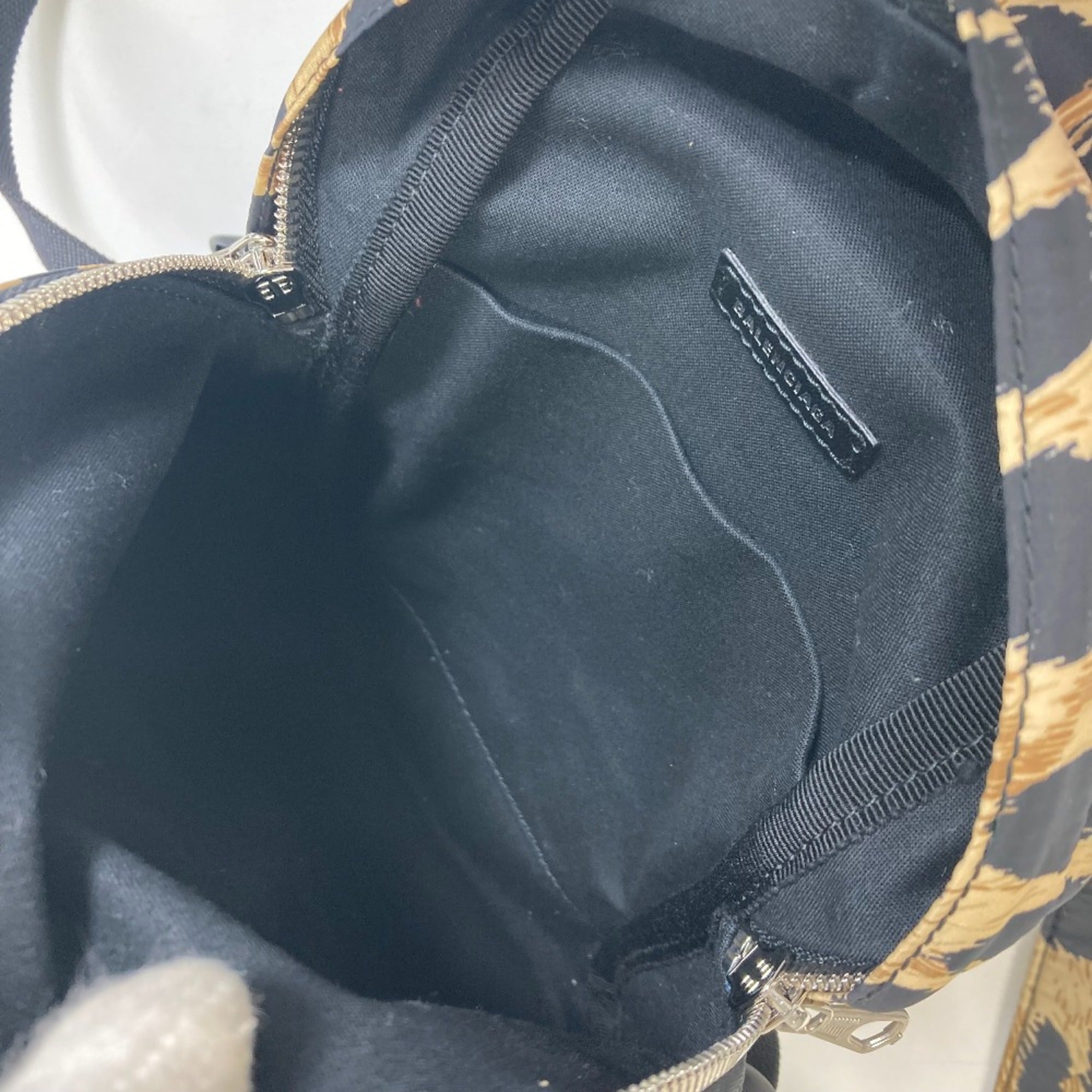 Balenciaga Beige Cloth Backpack