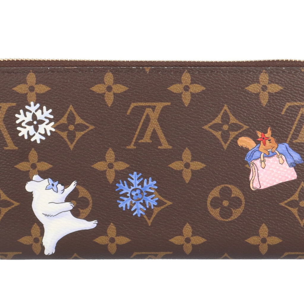 Louis Vuitton Brown Multi-Color Monogram Canvas Long Wallet