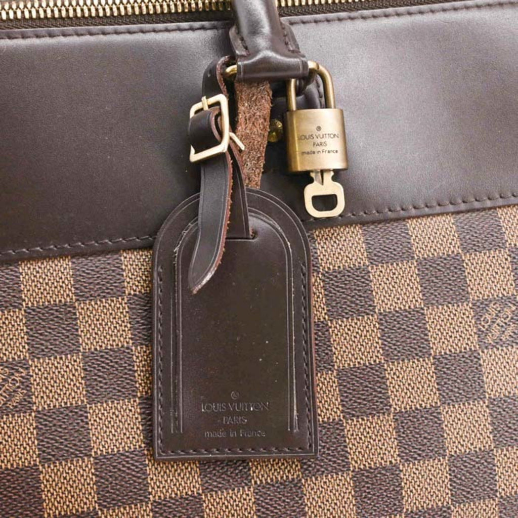 Louis Vuitton Black Damier Graphite Boston Bag