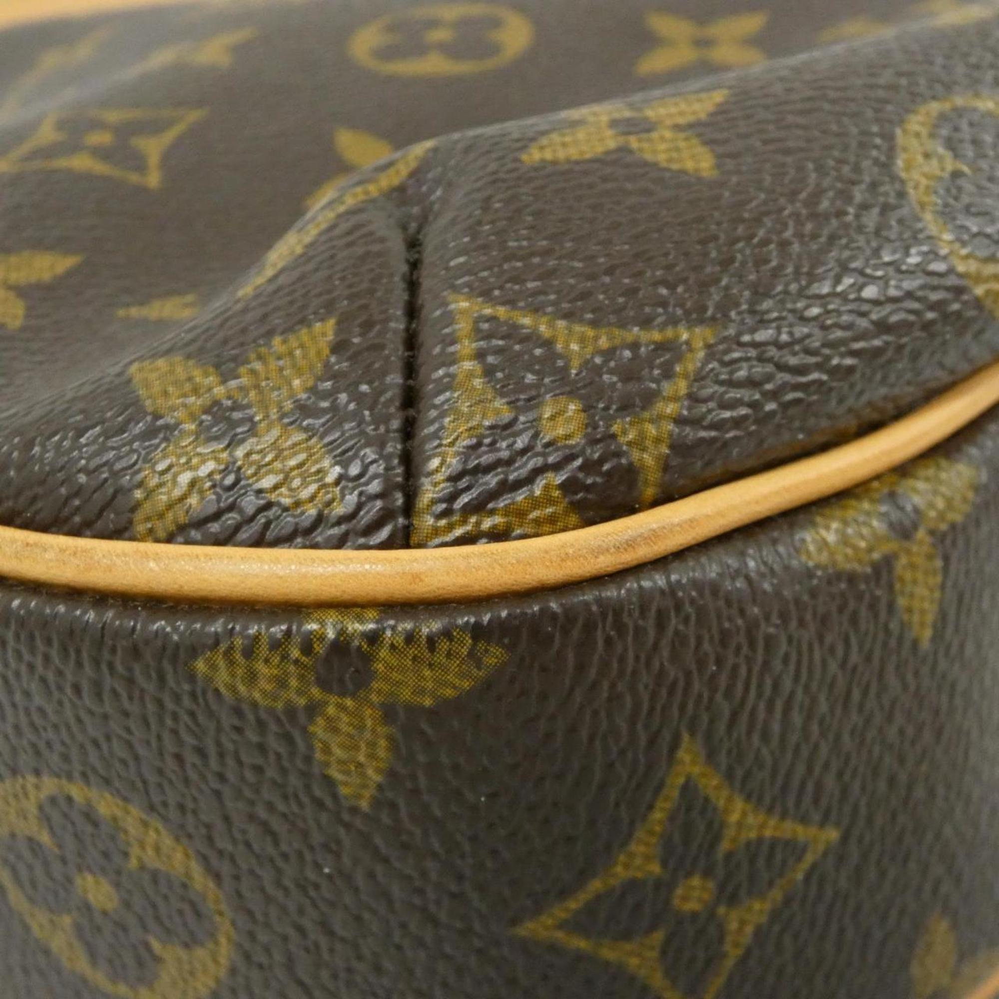 Louis Vuitton Marron Coated Canvas Shoulder Bag