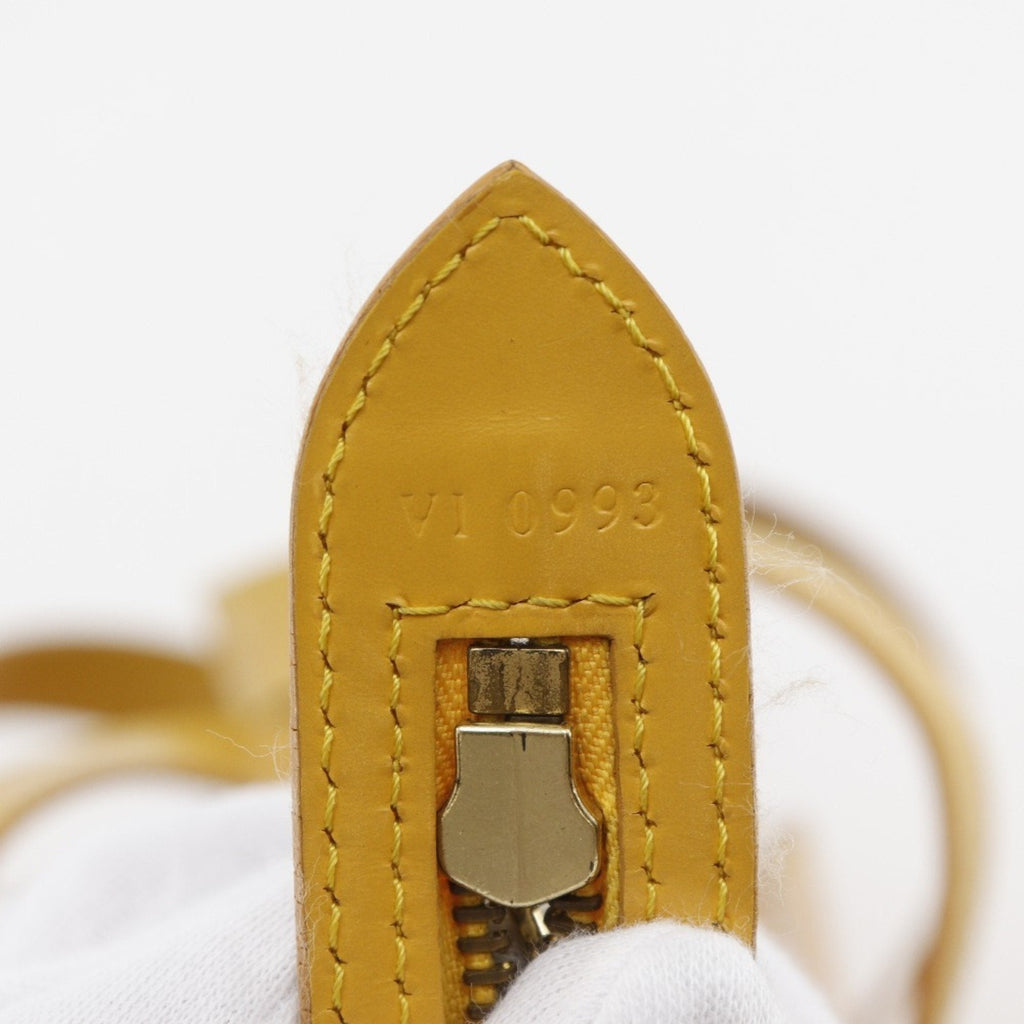 Louis Vuitton Yellow Epi Leather Handbag