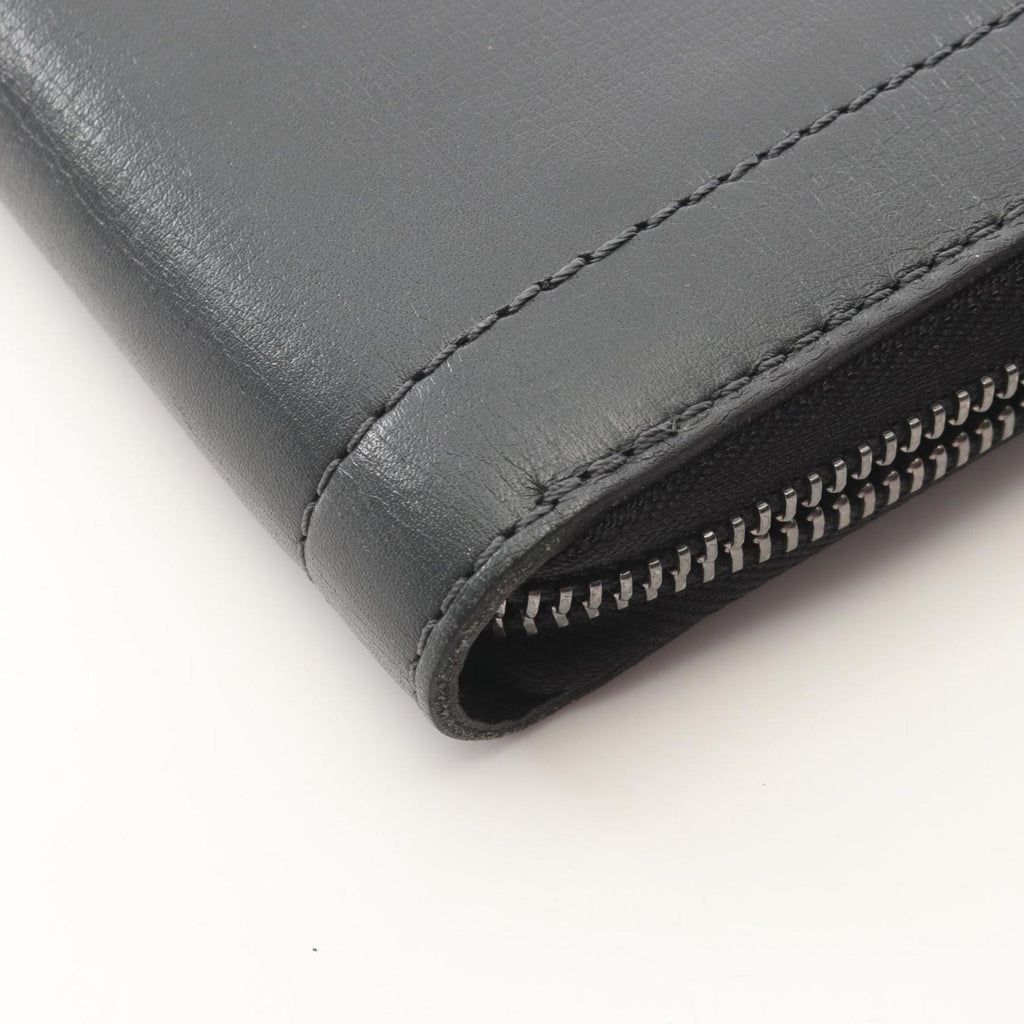 Louis Vuitton Black Leather Long Wallet