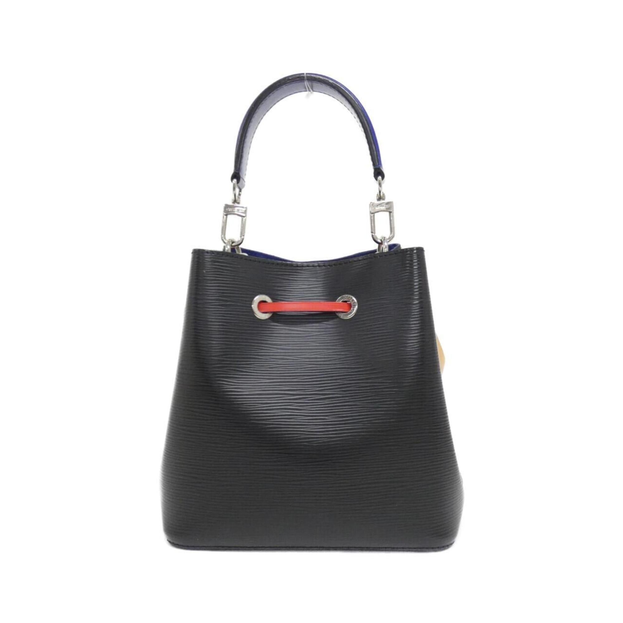 Louis Vuitton Noir Saffron Leather Shoulder Bag