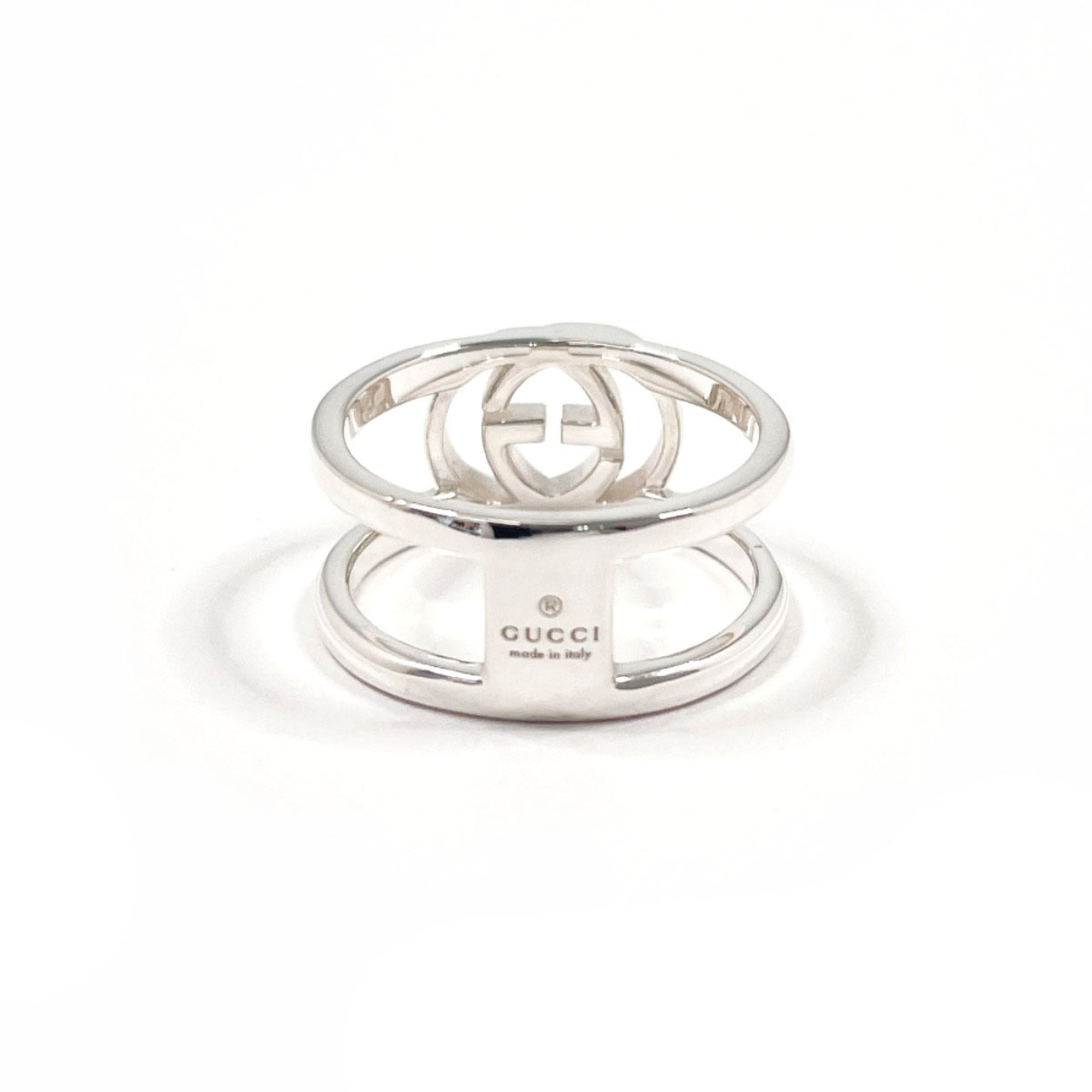 Gucci Silver Silver 925 Band Ring (Pre-Owned)