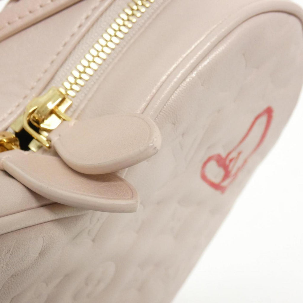 Louis Vuitton Rose Leather Shoulder Bag