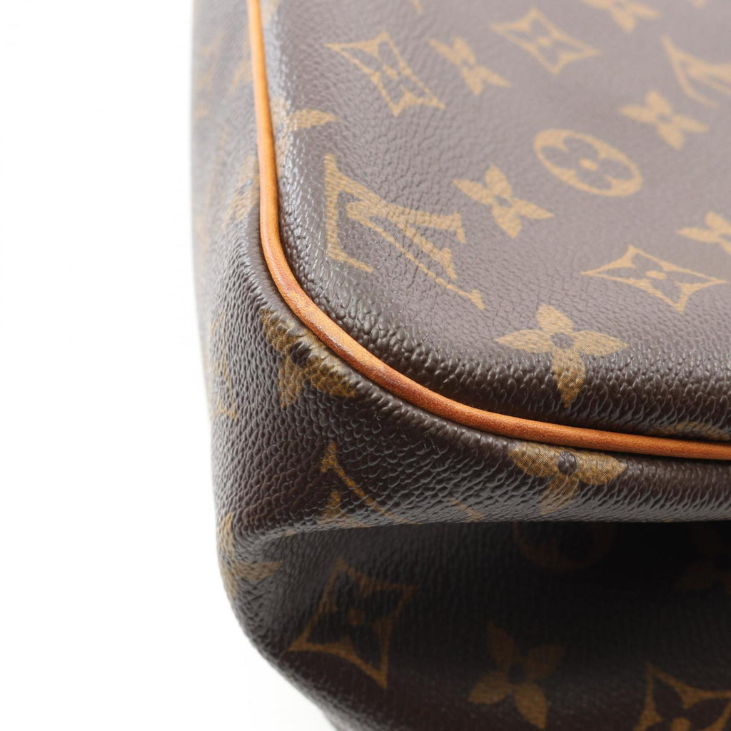 Louis Vuitton Brown Monogram Coated Canvas Pvc Leather Shoulder Bag