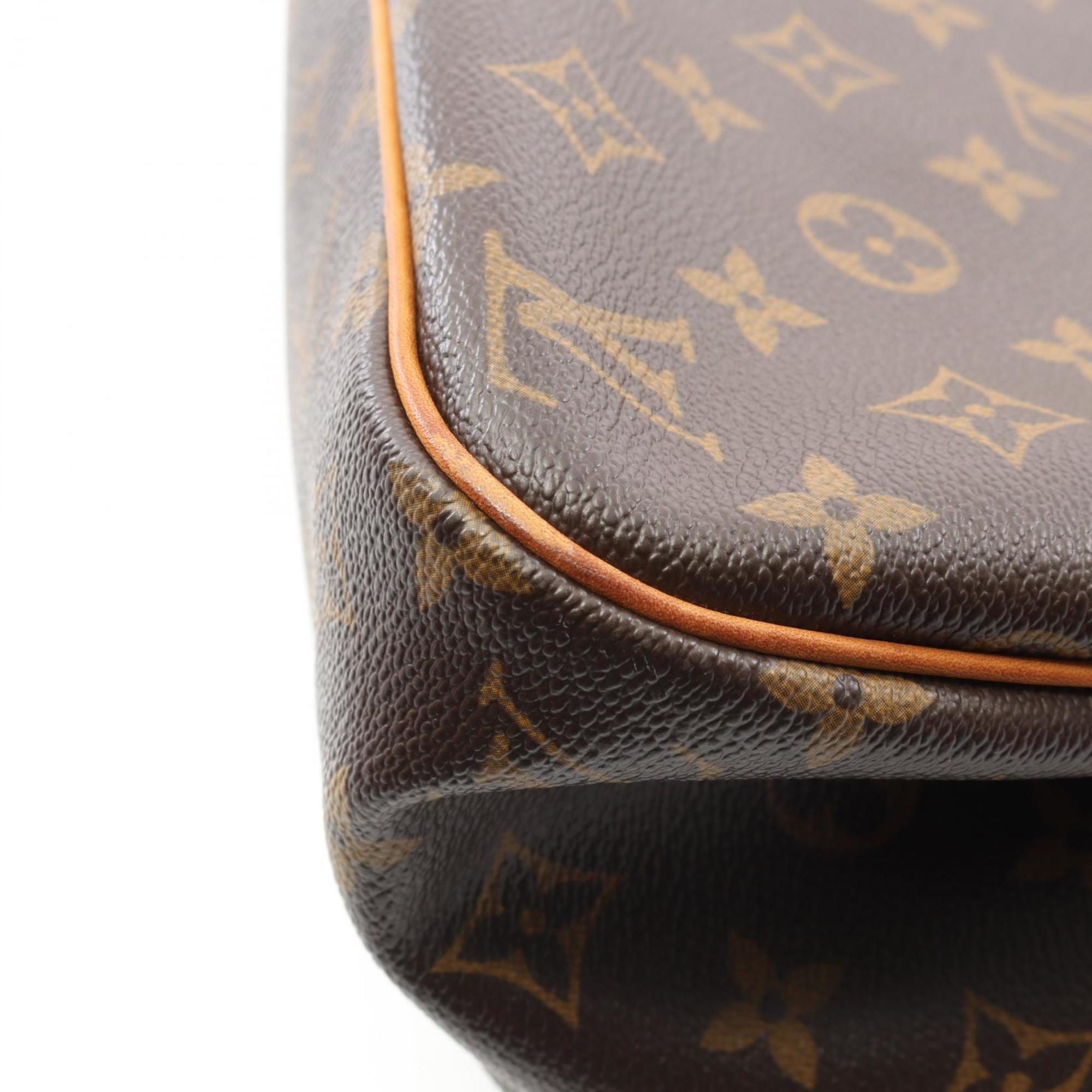 Louis Vuitton Brown Monogram Coated Canvas Pvc Leather Shoulder Bag