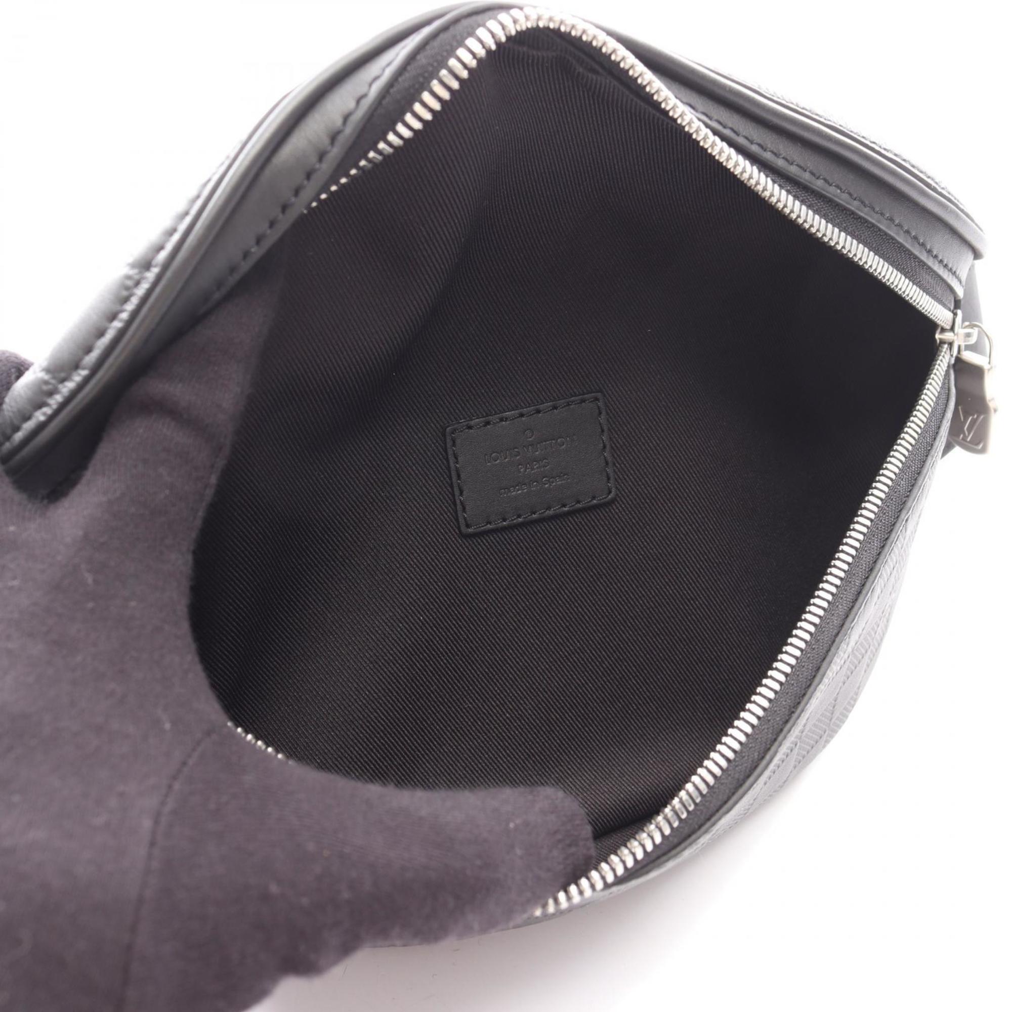 Louis Vuitton Black Onyx Damier Infini Leather Fanny Pack