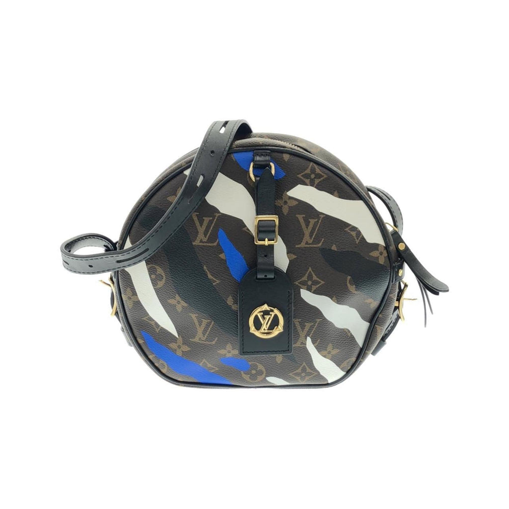 Louis Vuitton Brown Coated Canvas Shoulder Bag