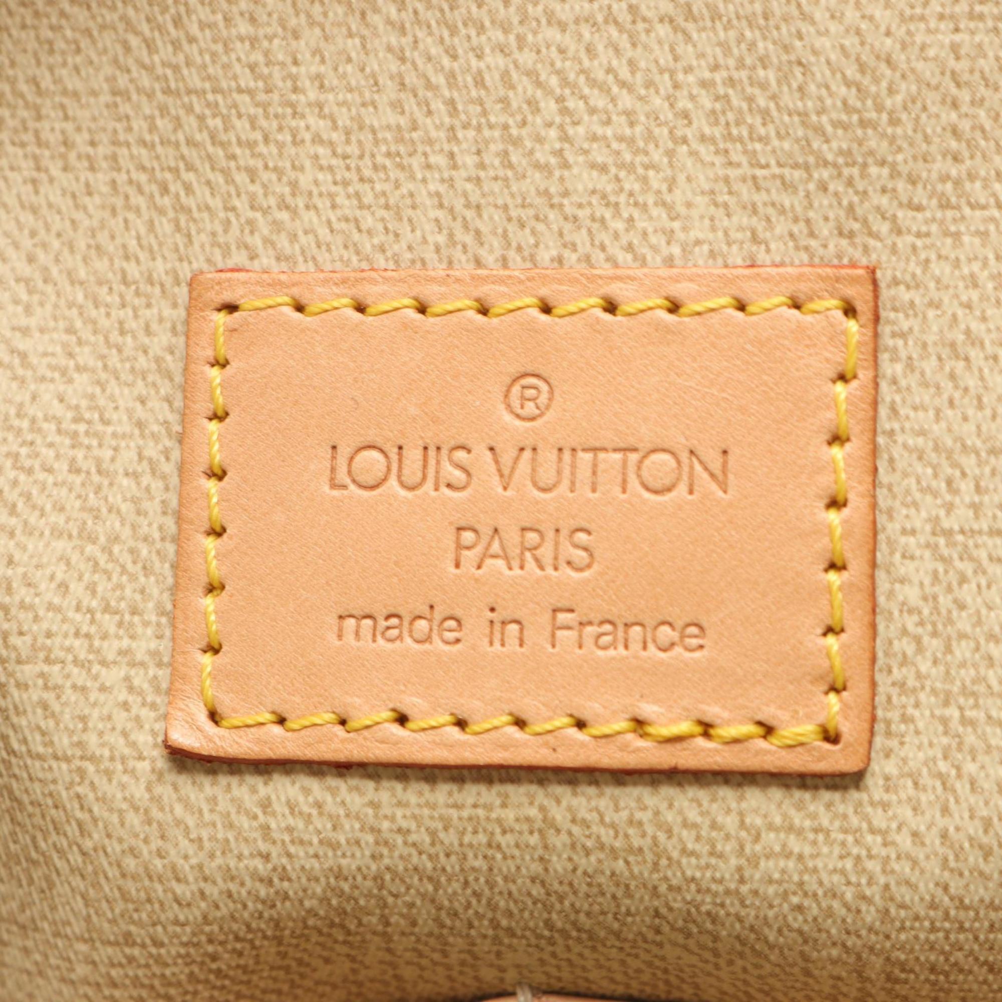 Louis Vuitton Brown Monogram Coated Canvas Handbag
