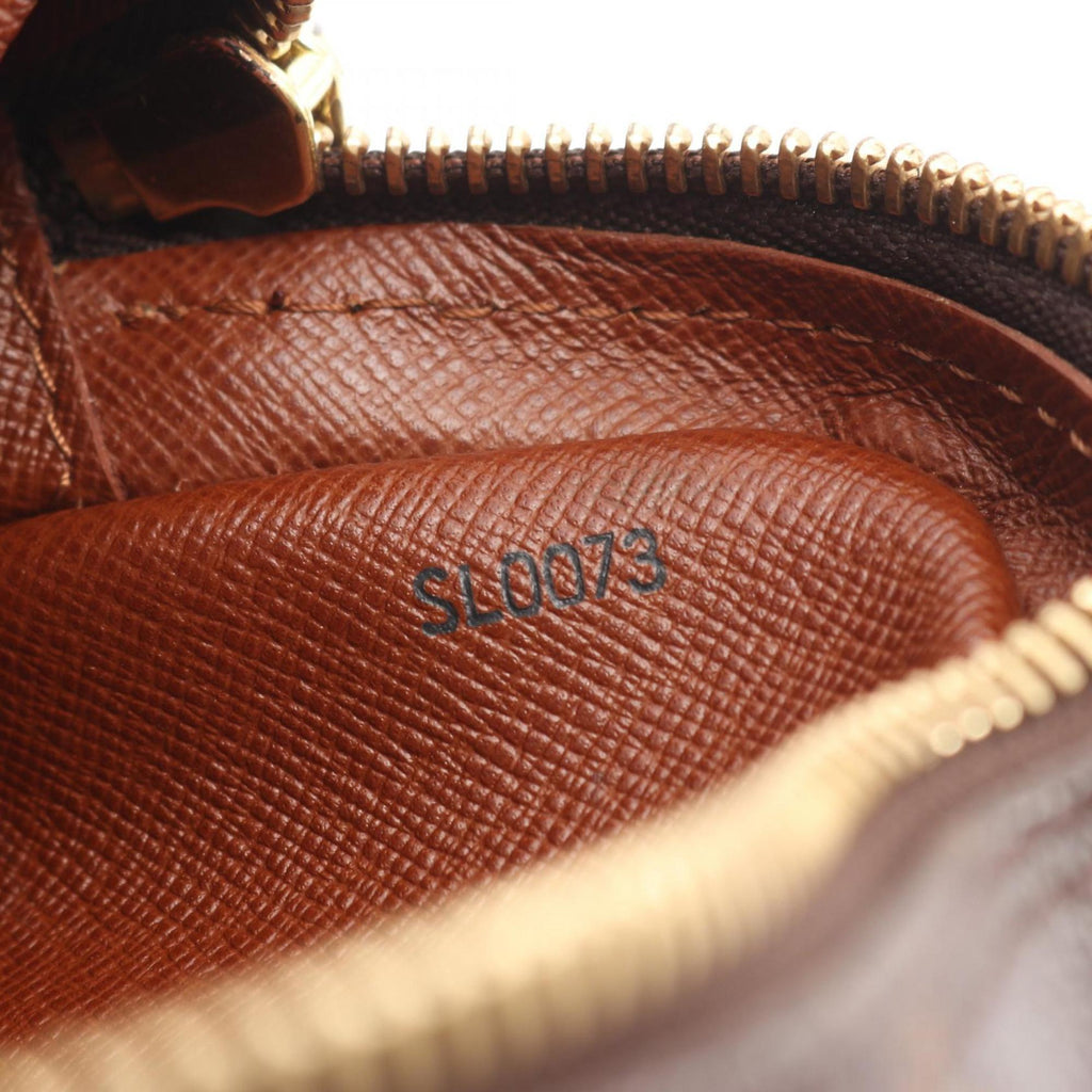 Louis Vuitton Brown Pvc Leather Shoulder Bag