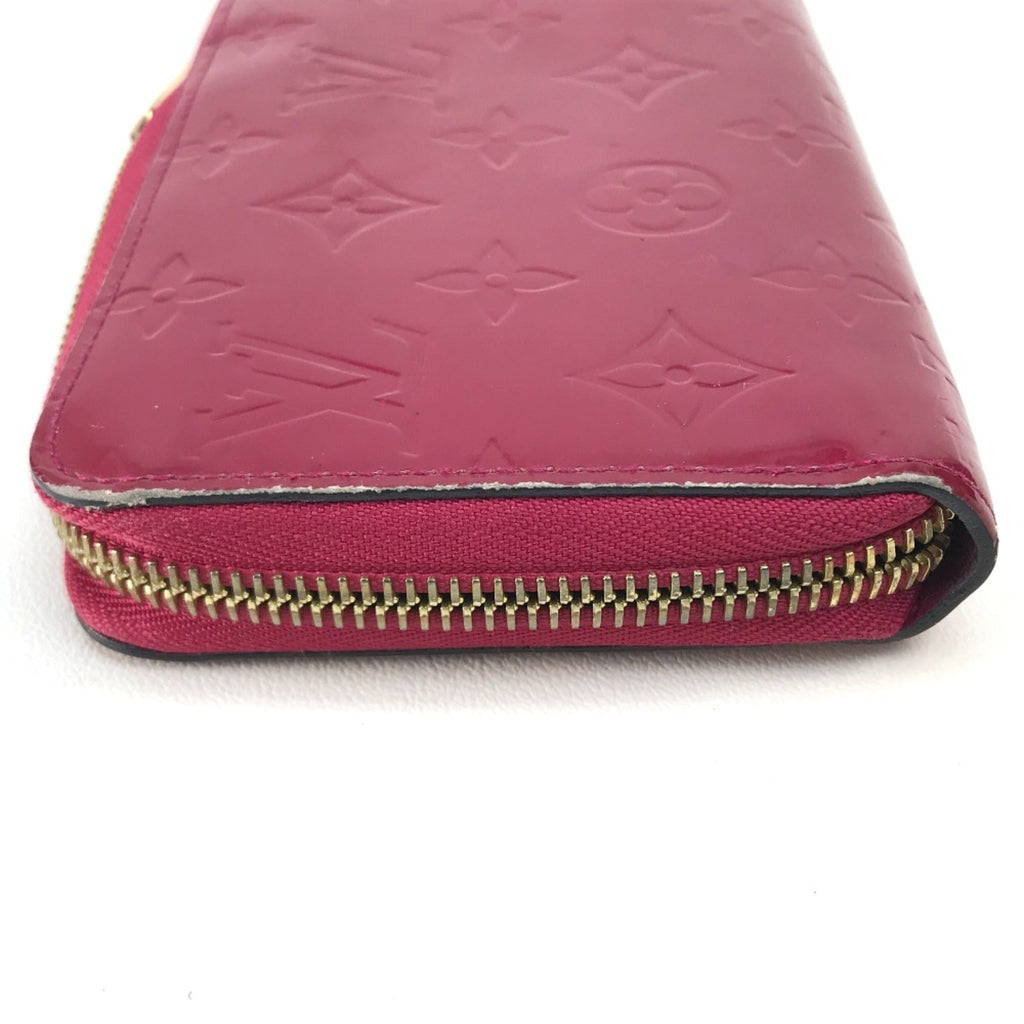Louis Vuitton Pink Leather Long Wallet