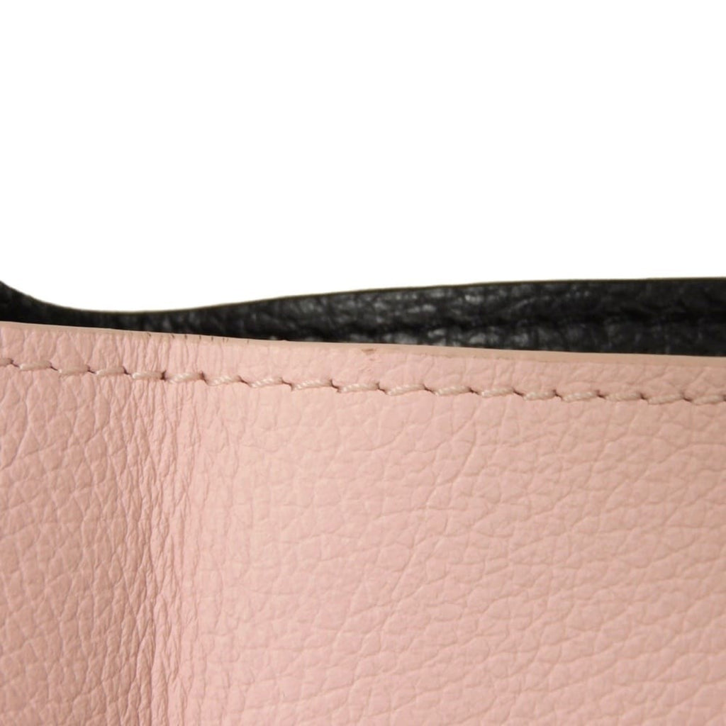 Louis Vuitton Noir Rose Tricolor Leather Wallet (Tri-Fold)
