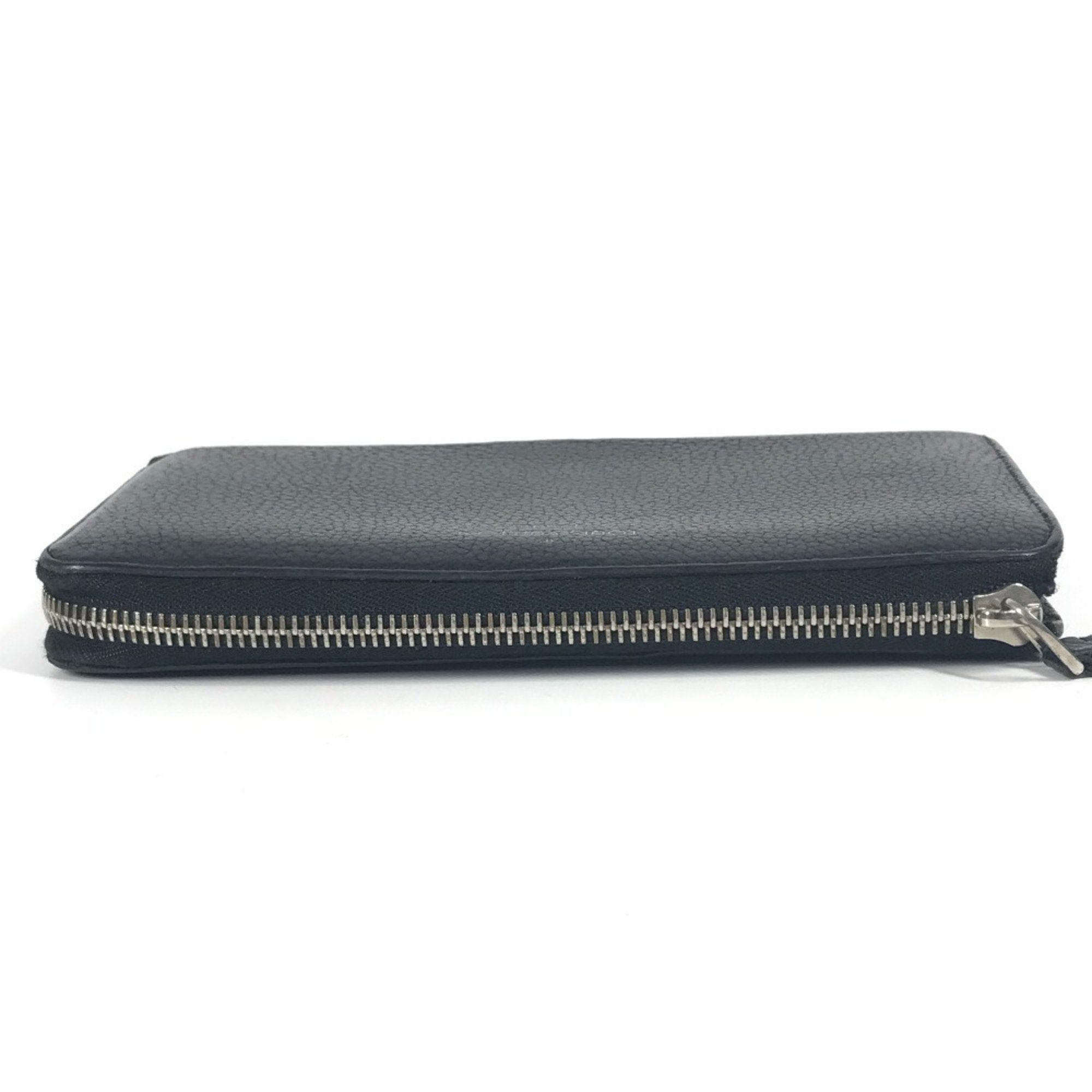 Louis Vuitton Black Leather Long Wallet