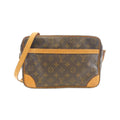 Louis Vuitton Marron Coated Canvas Shoulder Bag
