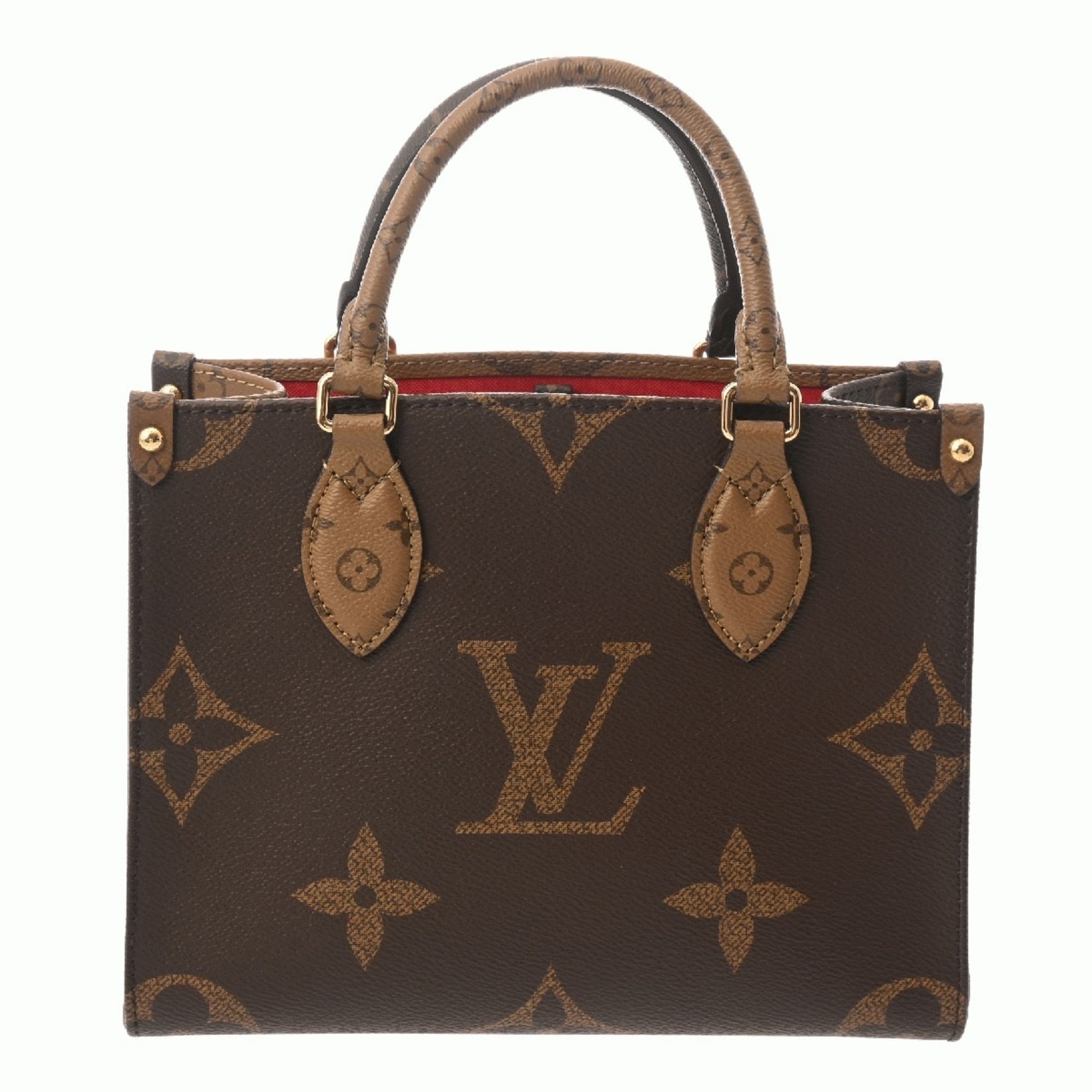 Louis Vuitton Brown Monogram Handbag Pouch