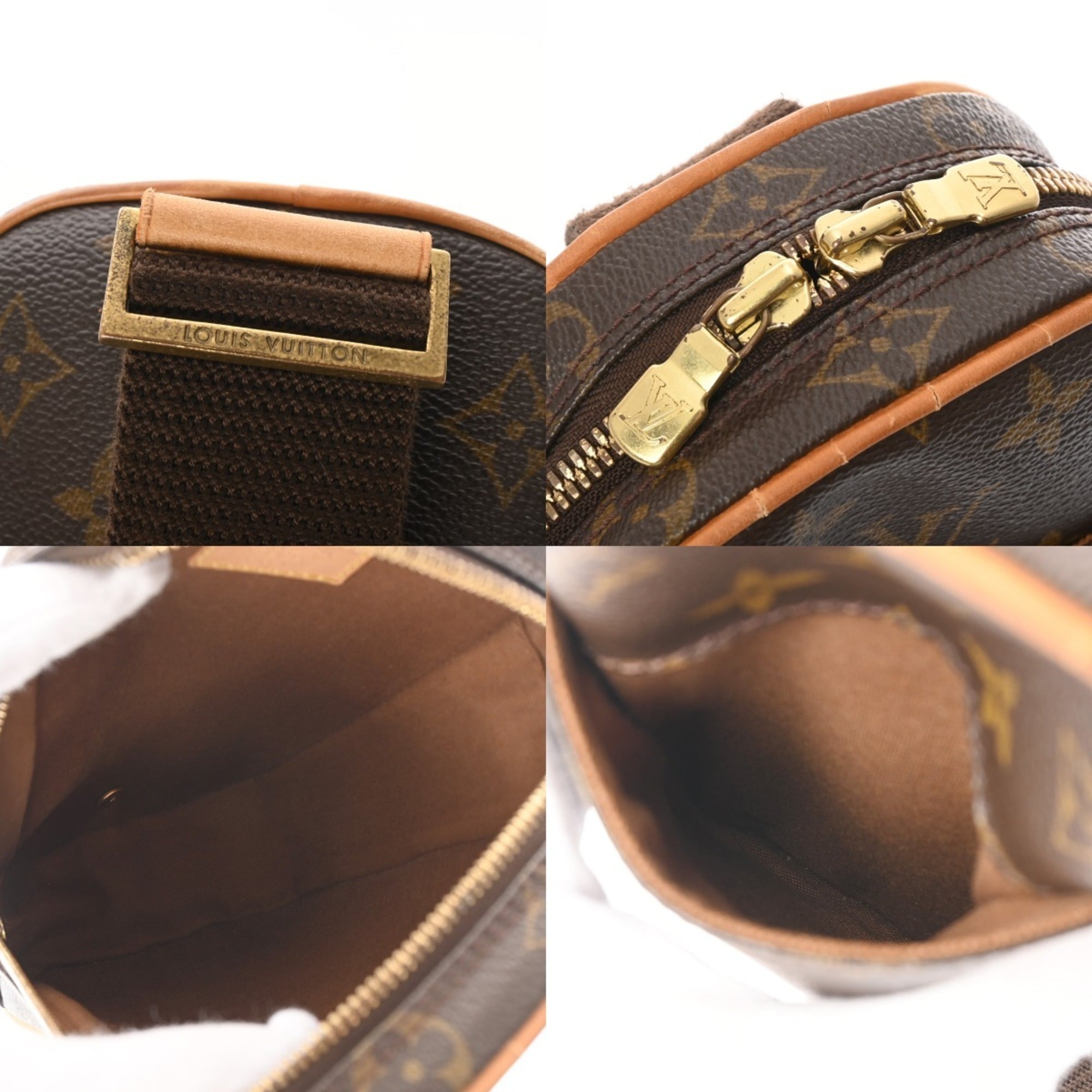 Louis Vuitton Brown Monogram Canvas Sling Bag
