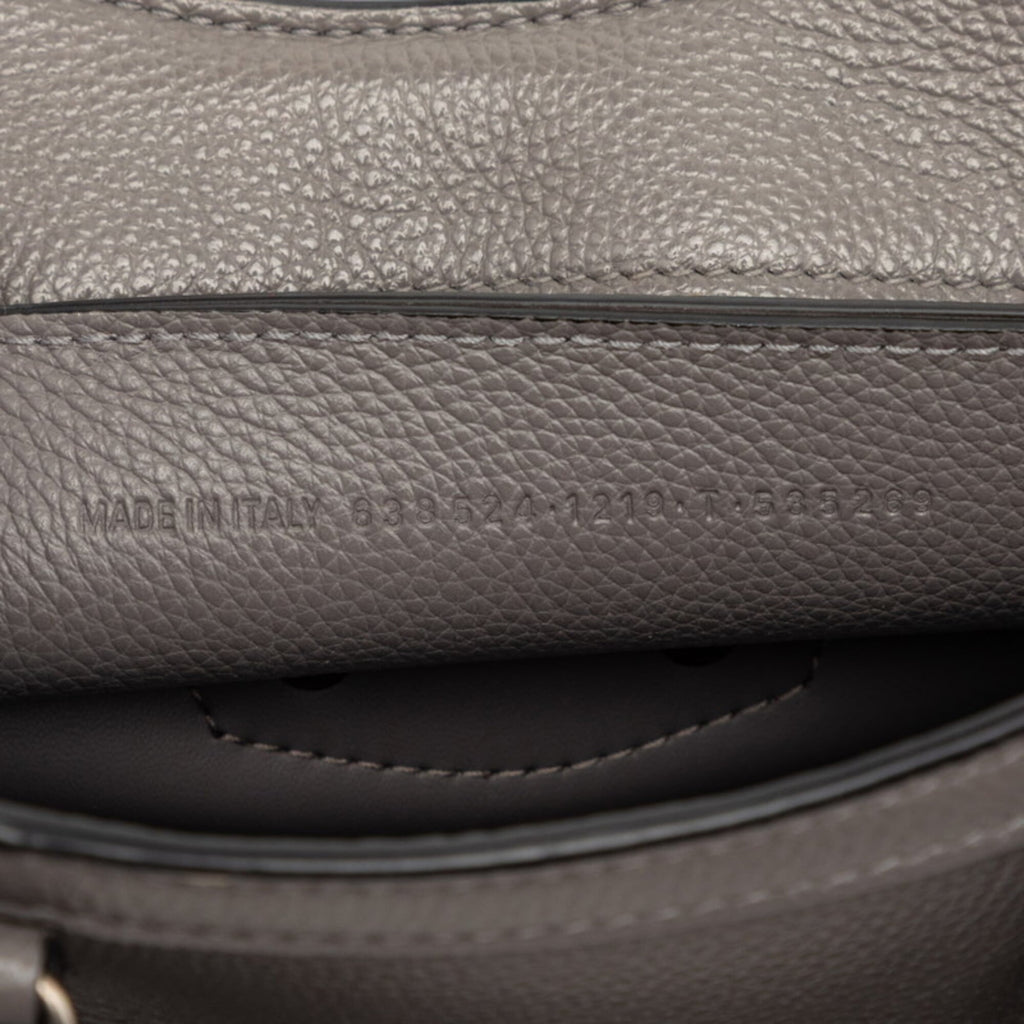 Balenciaga Gray Leather Handbag Shoulder
