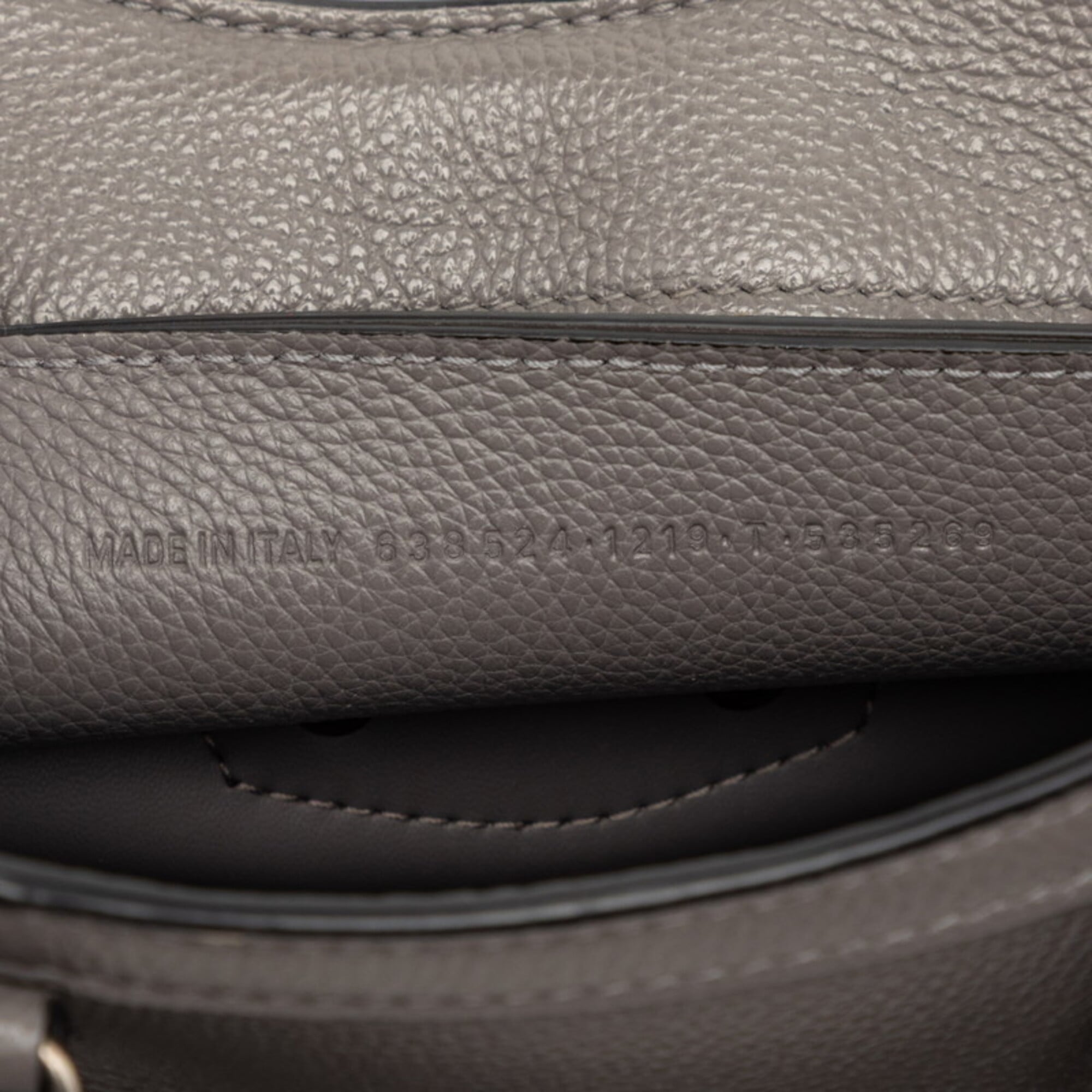 Balenciaga Gray Leather Handbag Shoulder