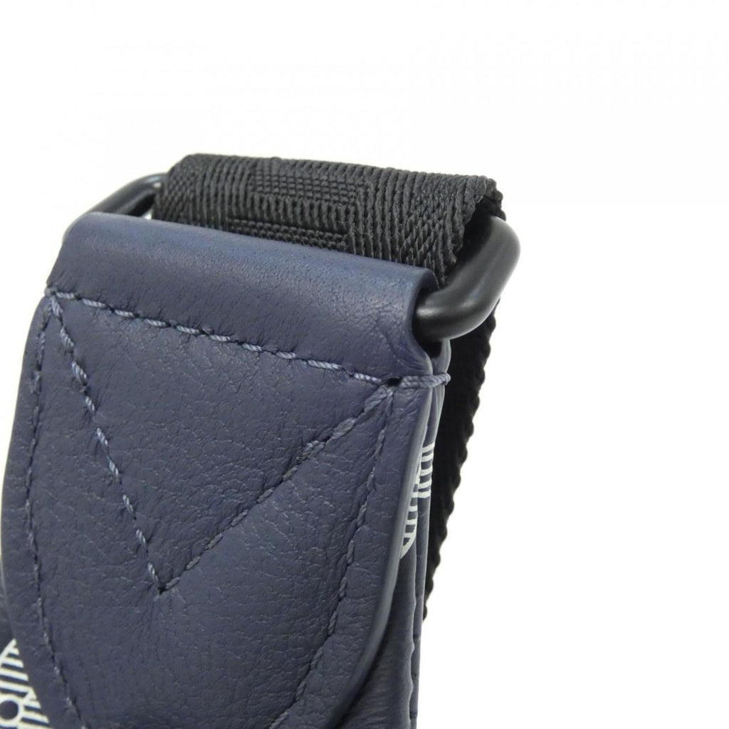 Louis Vuitton Blue Leather Shoulder Bag