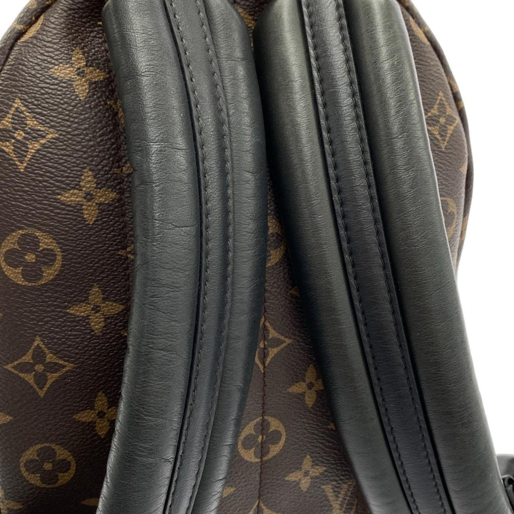 Louis Vuitton Brown Coated Canvas Backpack