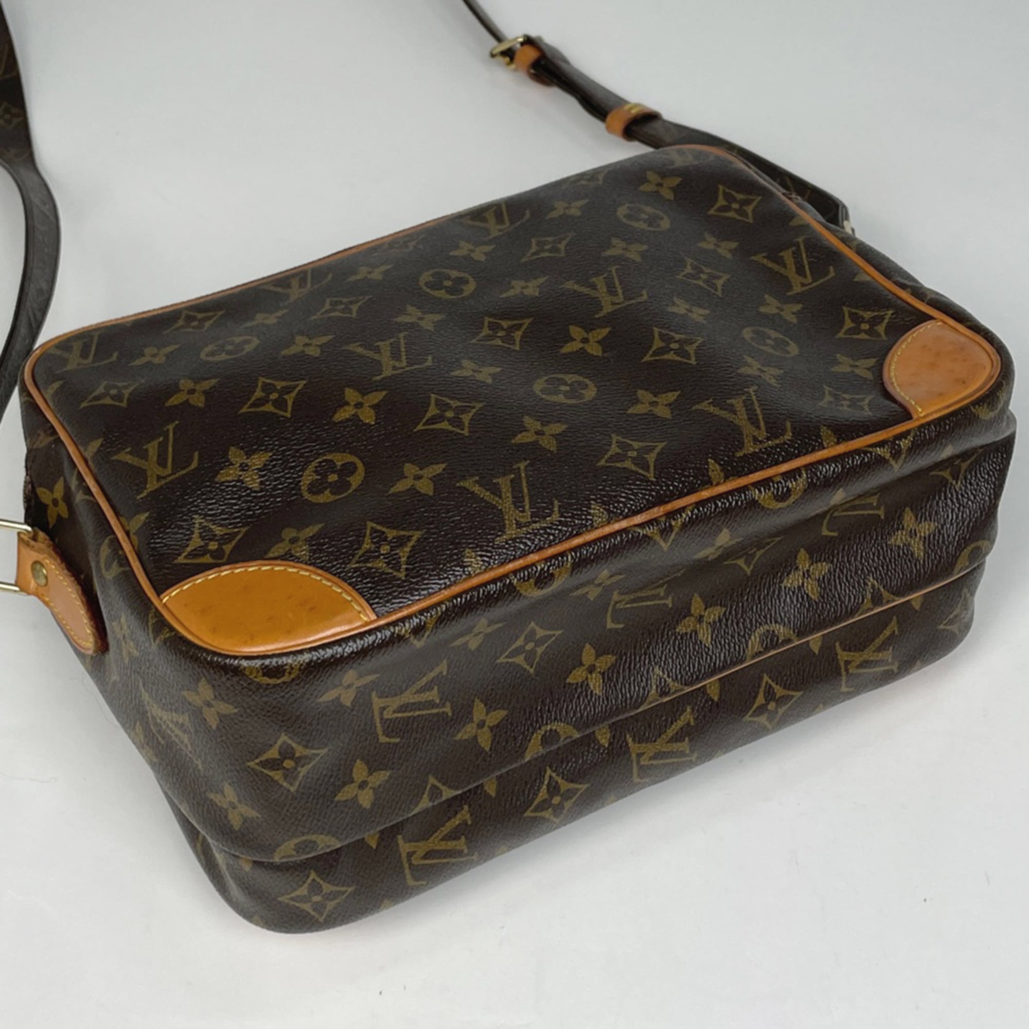 Louis Vuitton Brown Monogram Shoulder Bag