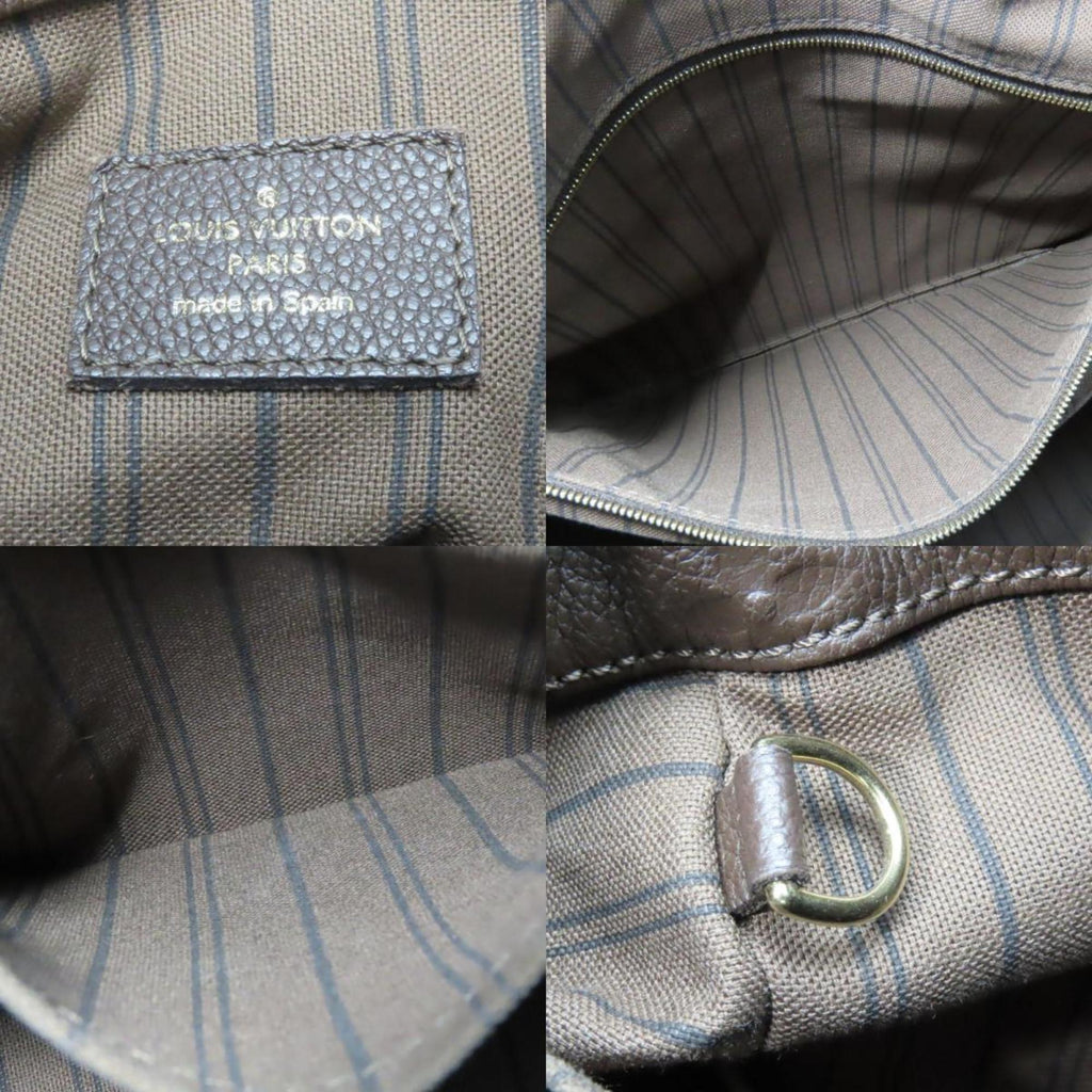 Louis Vuitton Dark Brown Monogram Empreinte Shoulder Bag