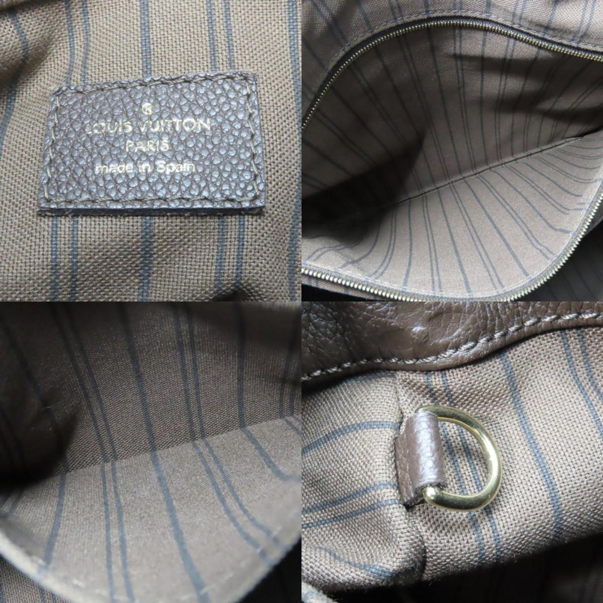 Louis Vuitton Dark Brown Monogram Empreinte Shoulder Bag