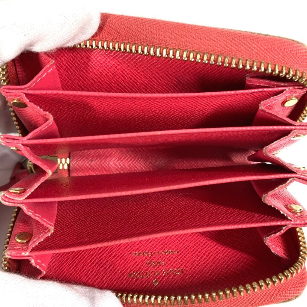 Louis Vuitton Brown Monogram Pink Poppy Petal Monogram Card Wallet