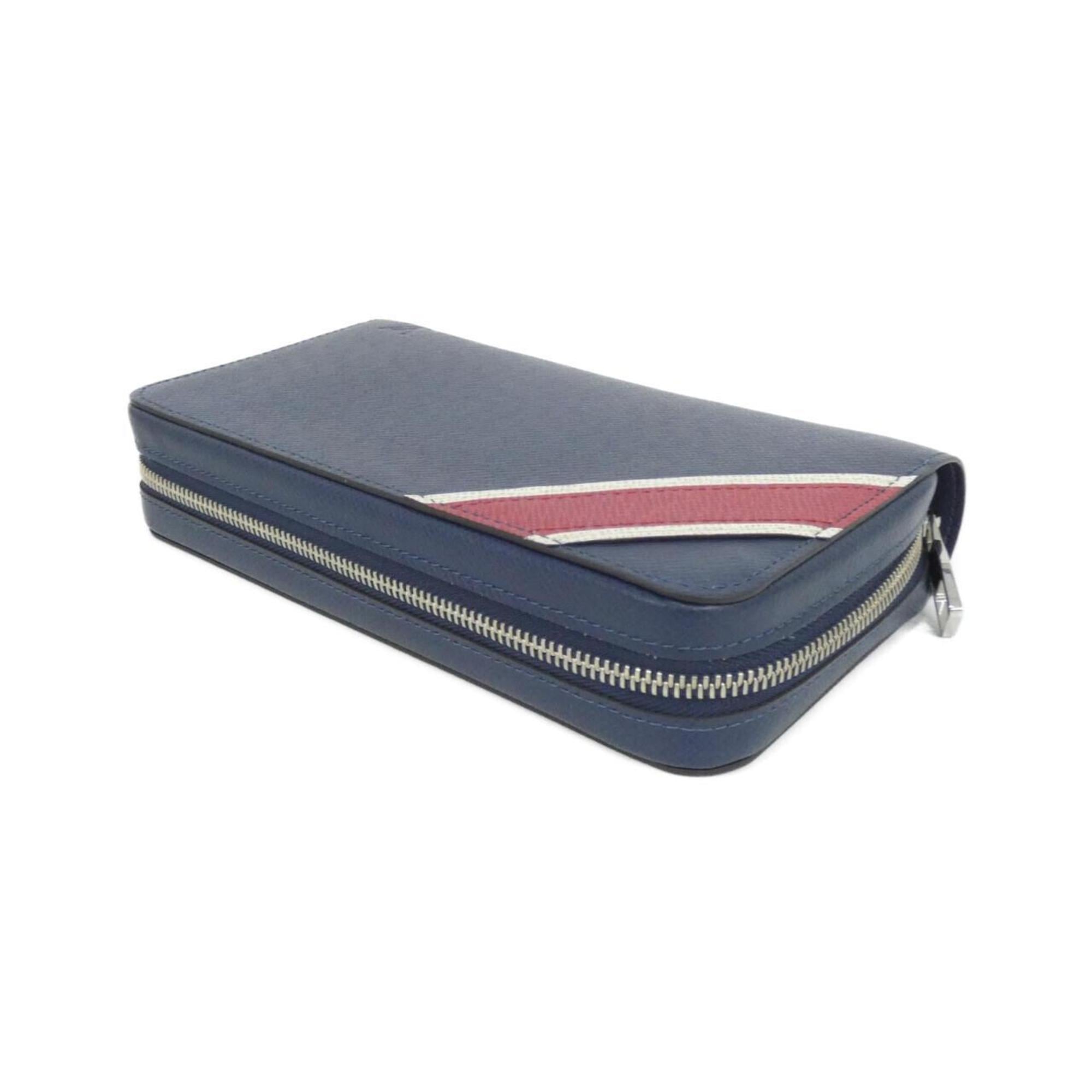Louis Vuitton Blue Leather Long Wallet