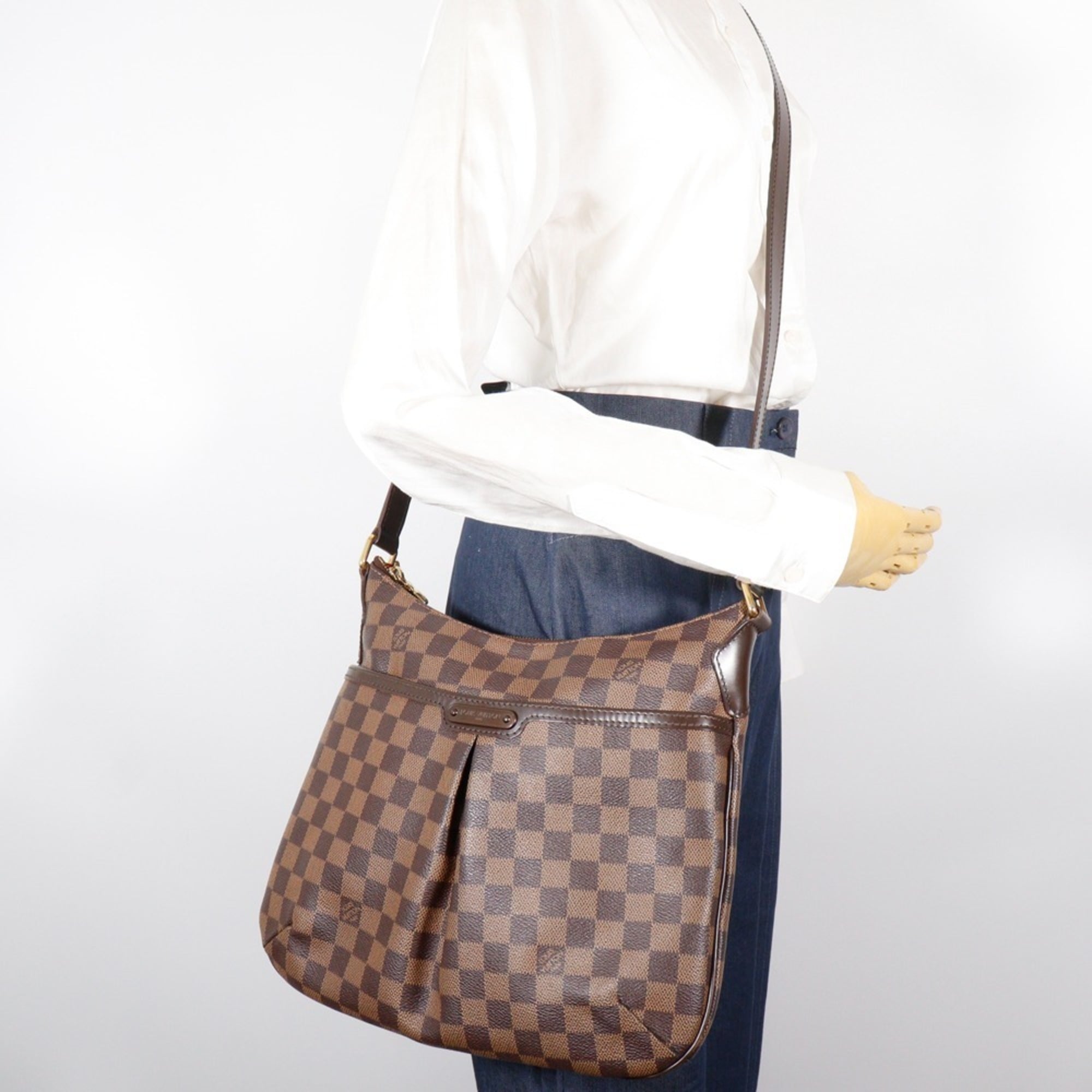 Louis Vuitton Brown Damier Canvas Shoulder Bag