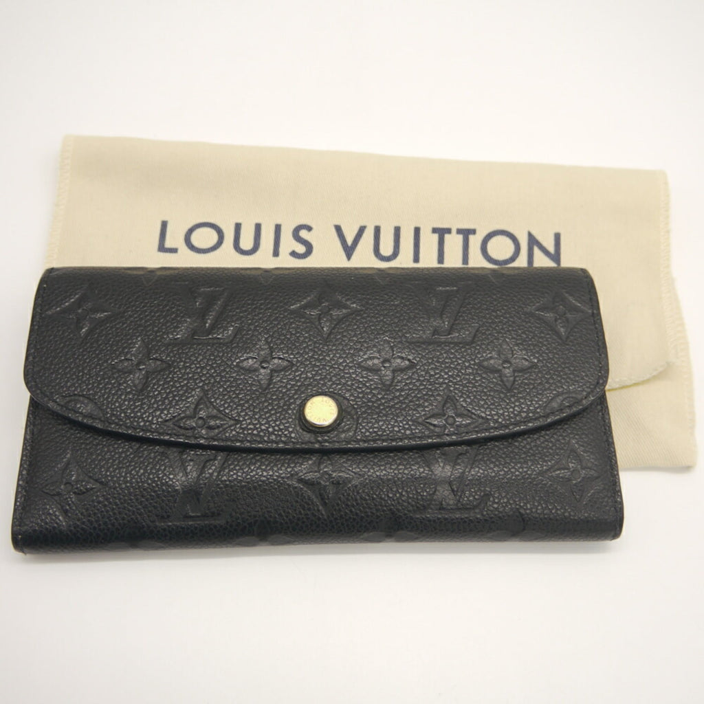 Louis Vuitton Monogram Noir Monogram Empreinte Long Wallet